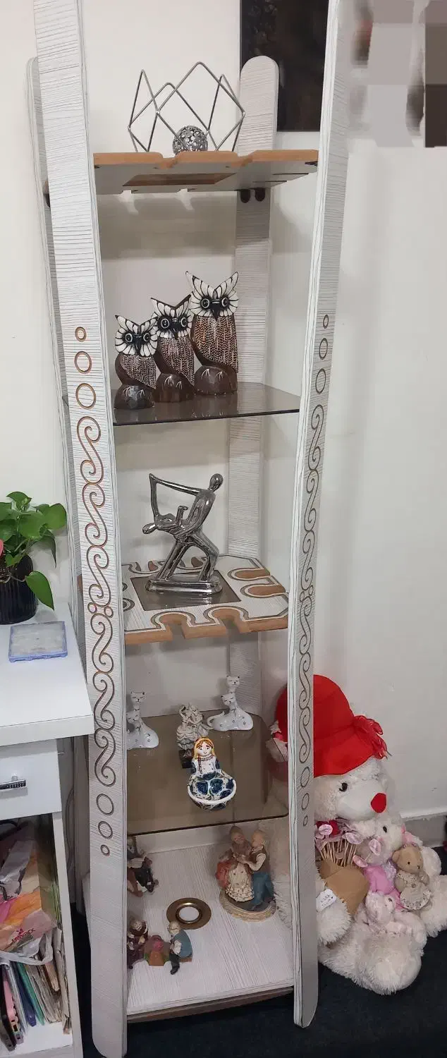 ویترین چوبی|بوفه، ویترین، کنسول|ملارد, |دیوار