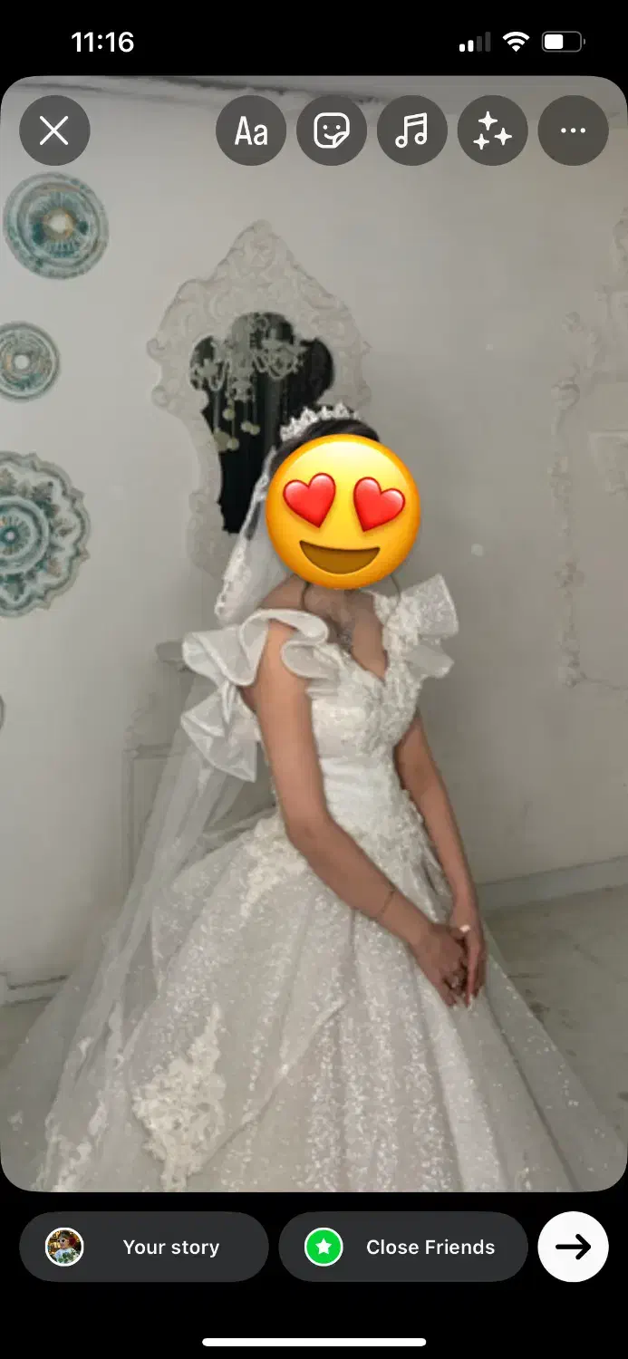 لباس عروس تن پوش دوم سایز۳۶تا۴۰|لباس|دامغان, |دیوار