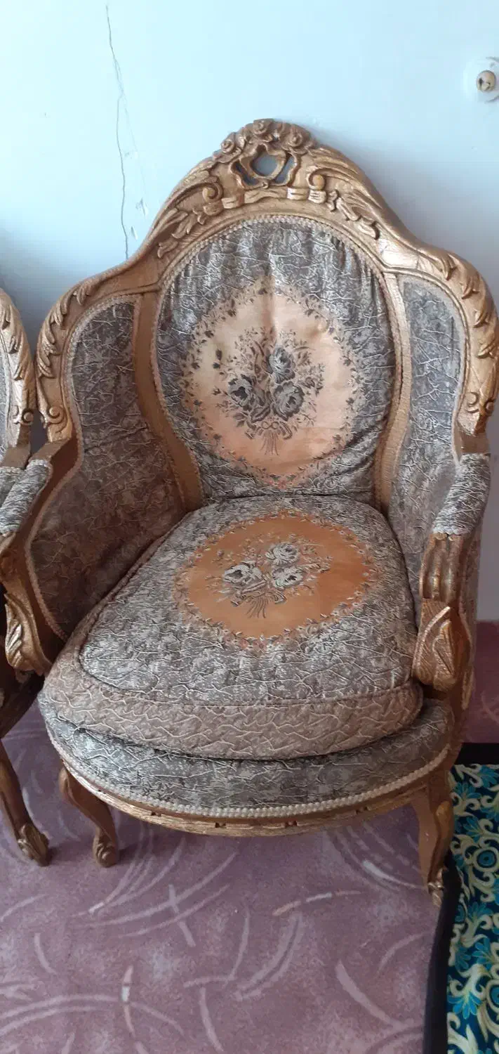 مبلمان ۶نفره|مبلمان خانگی و میز عسلی|خرم‌آباد, |دیوار