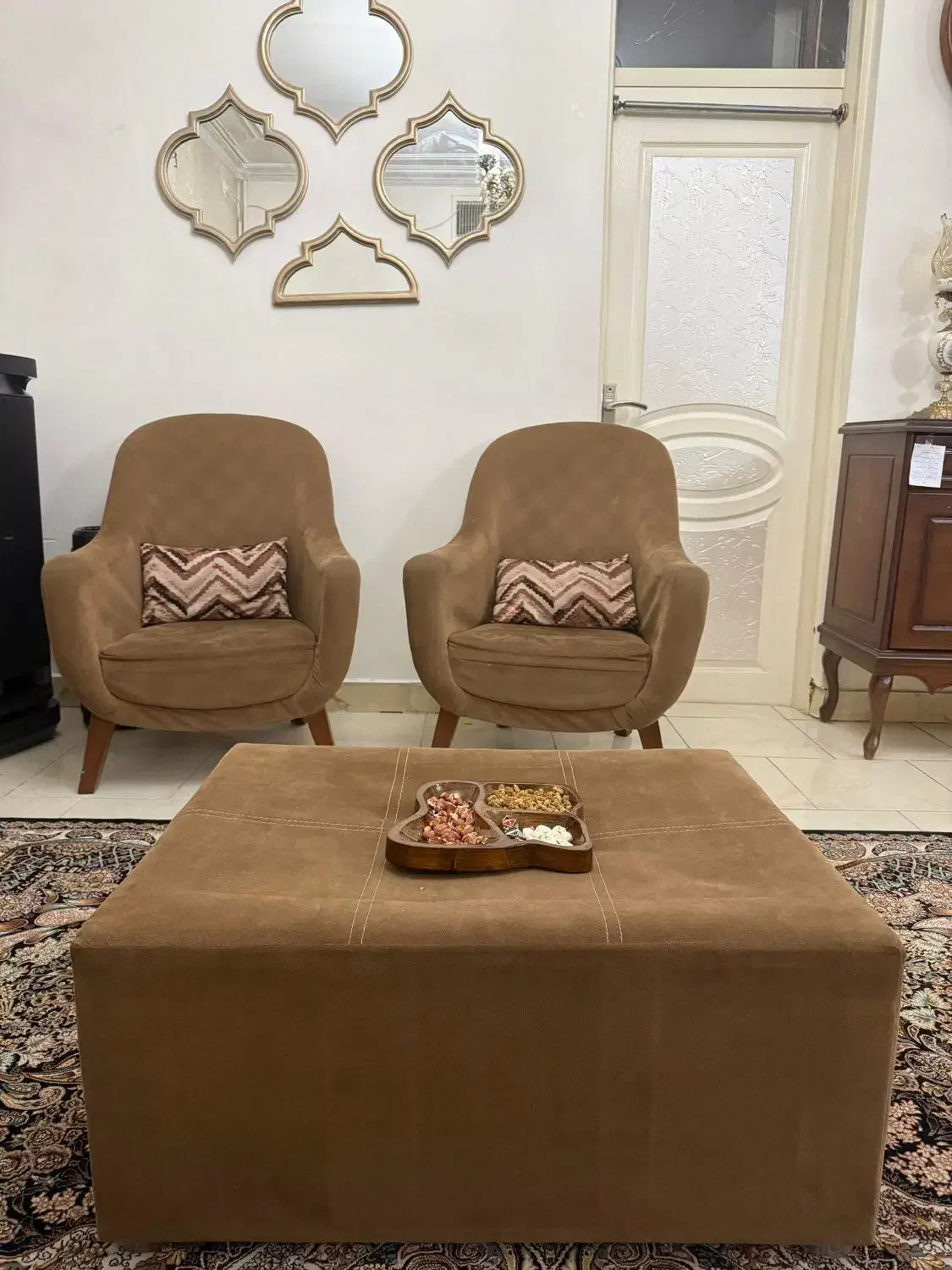 نیم ست ، میزآباژور|مبلمان خانگی و میز عسلی|فردیس, داوری|دیوار