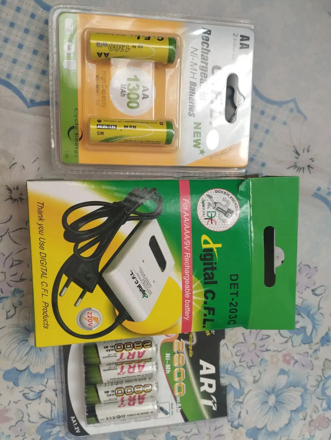 باتری قلمی قابل شارژ|صوتی و تصویری|قم, شهرک توانیر|دیوار