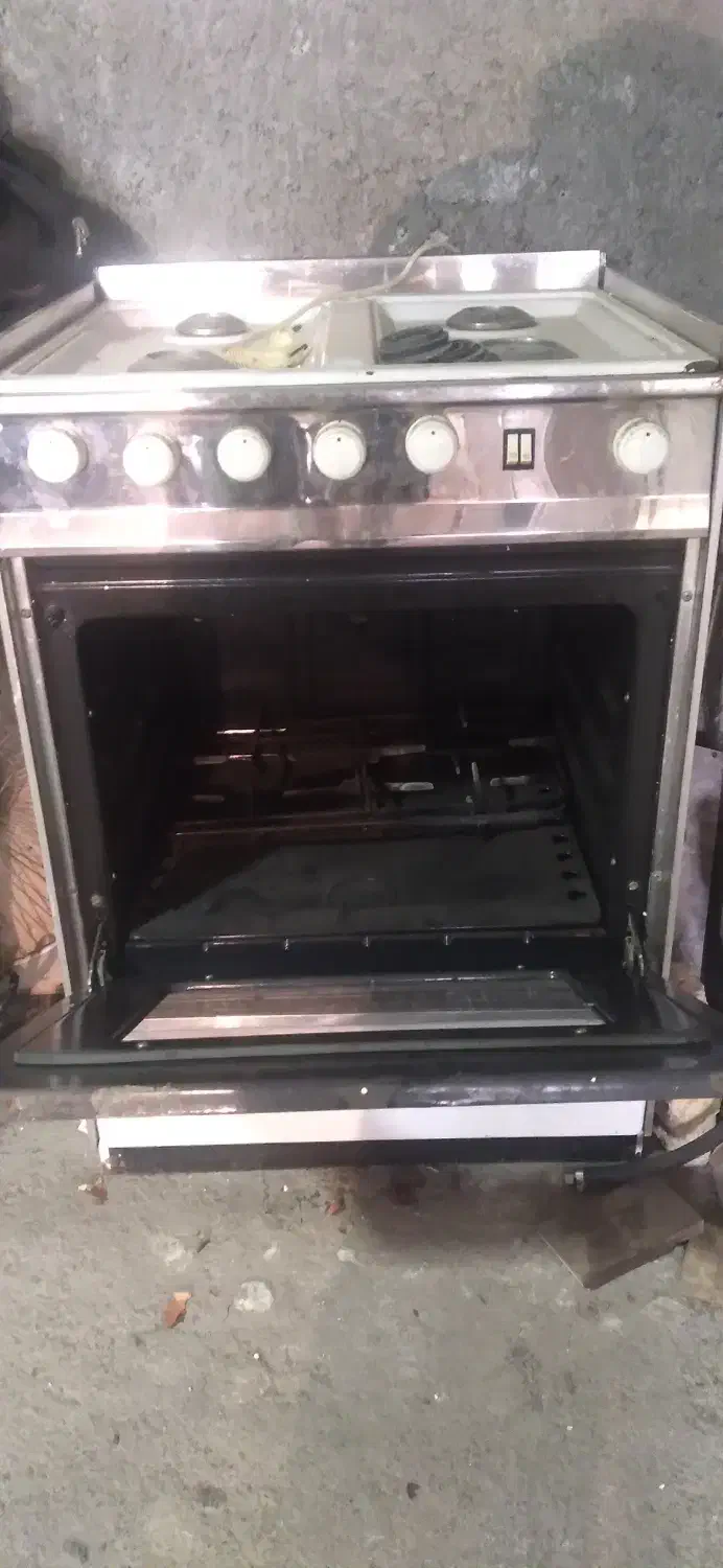 اجاق گاز۴شعله فرداروجوجه گردان|اجاق گاز و لوازم برقی پختوپز|میانه, |دیوار