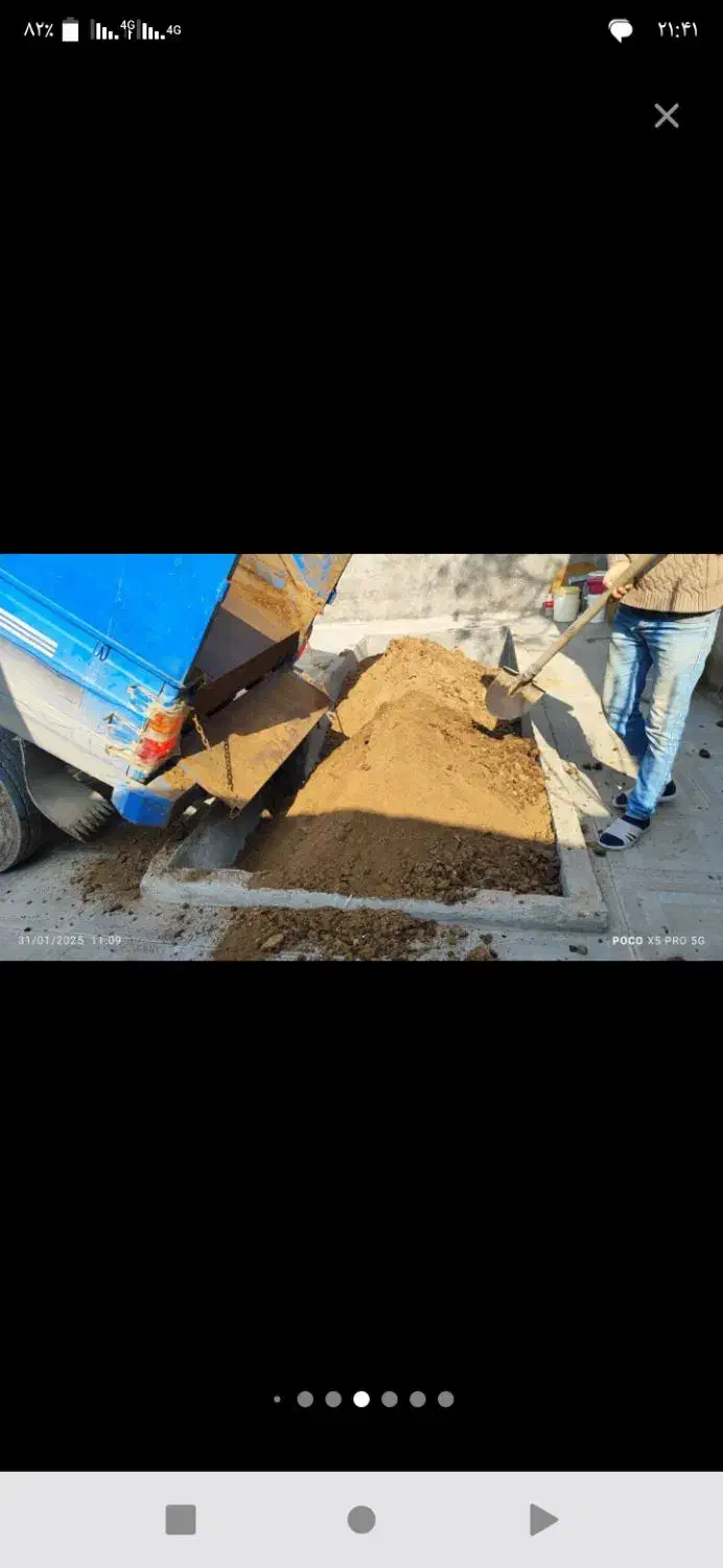 نیسان کمپرسی حمل خاک نخاله ساختمانی همراه با کارگر|خدمات حمل و نقل|نیشابور, هفده شهریور|دیوار