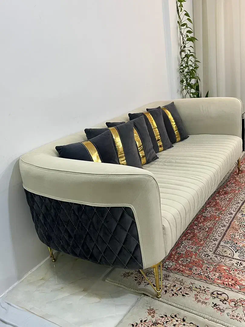 مبل پنج نفره بسیار تمیز|مبلمان خانگی و میز عسلی|مشهد, امیریه|دیوار