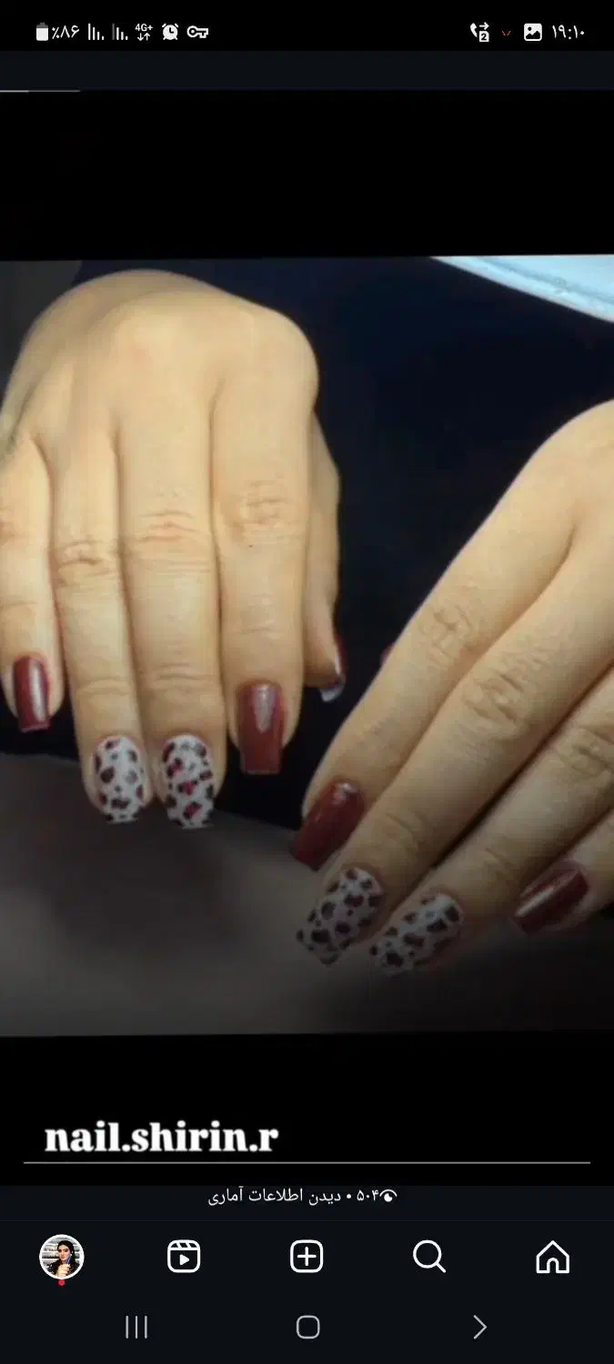 کاشت ناخن درسالن زیبایی|خدمات آرایشگری و زیبایی|ملایر, |دیوار