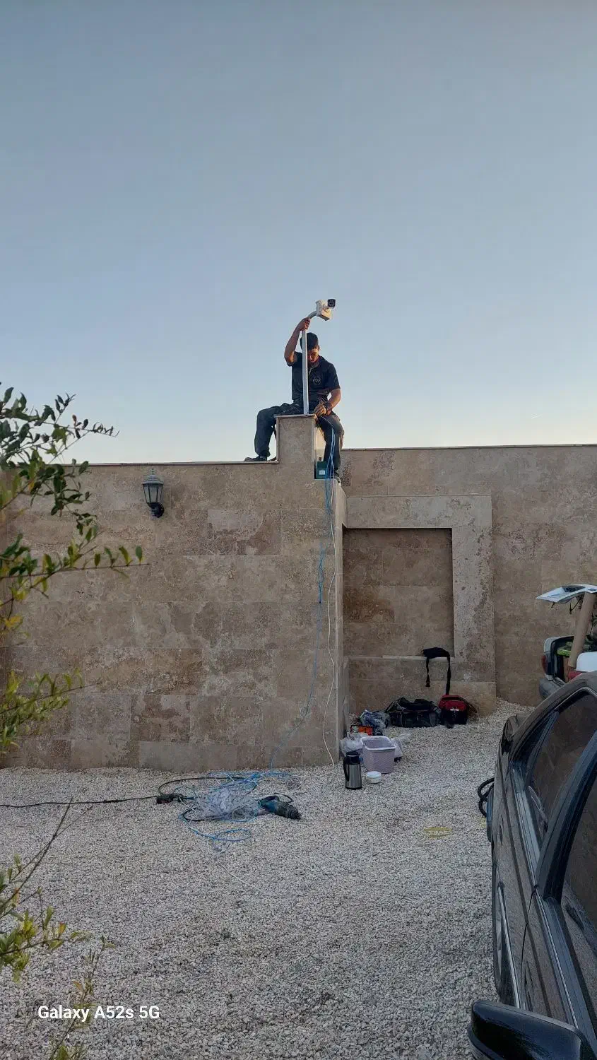 دوربین دزدگیر|دوربین مداربسته|اصفهان, مفتح|دیوار