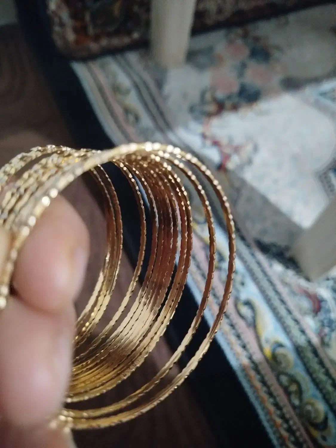 النگومفتولی سایز۳ دونه ای ۴گرمو نیم تا ۴گرمو هفتصد|جواهرات|سنقر, |دیوار