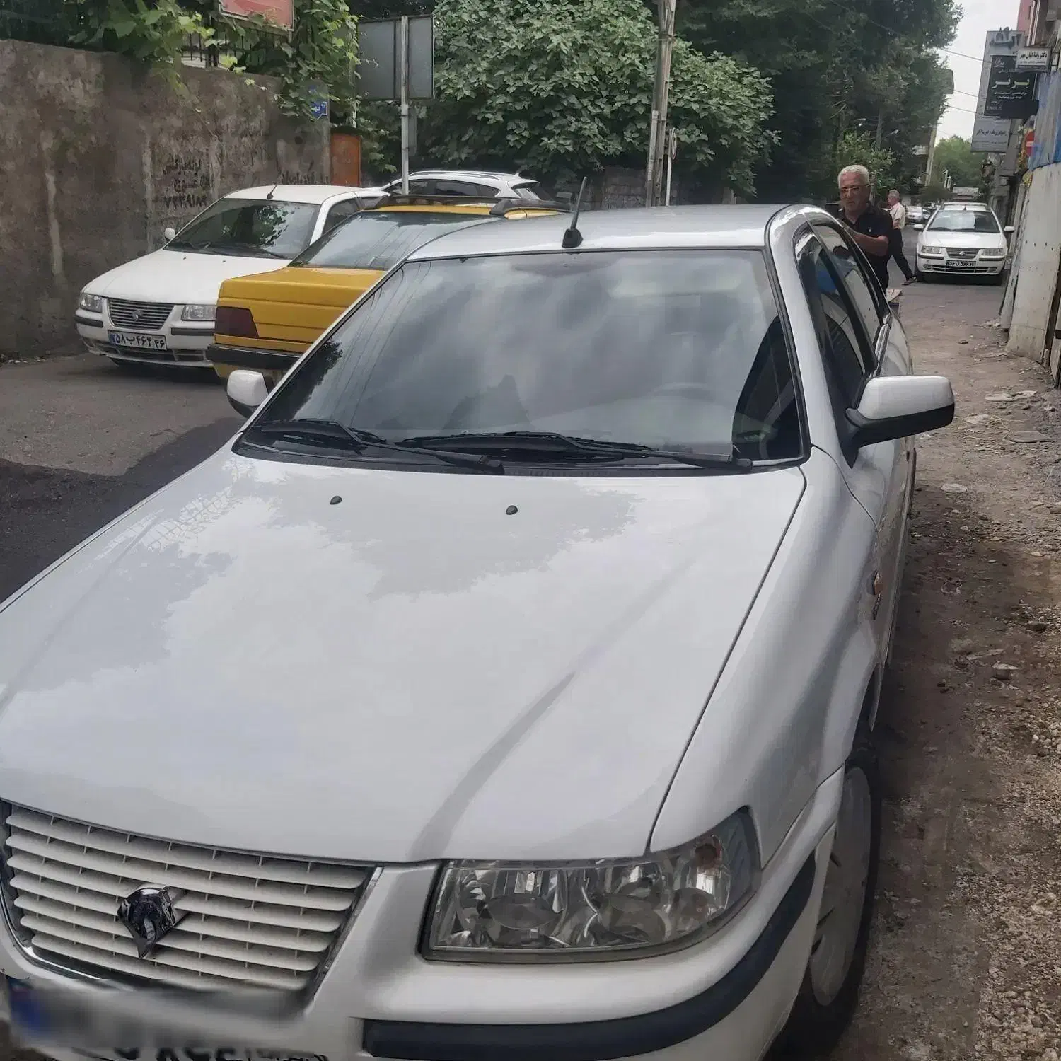 سمند ef7 مدل ۹۶ بی رنگ|خودرو سواری و وانت|رشت, گلسار|دیوار