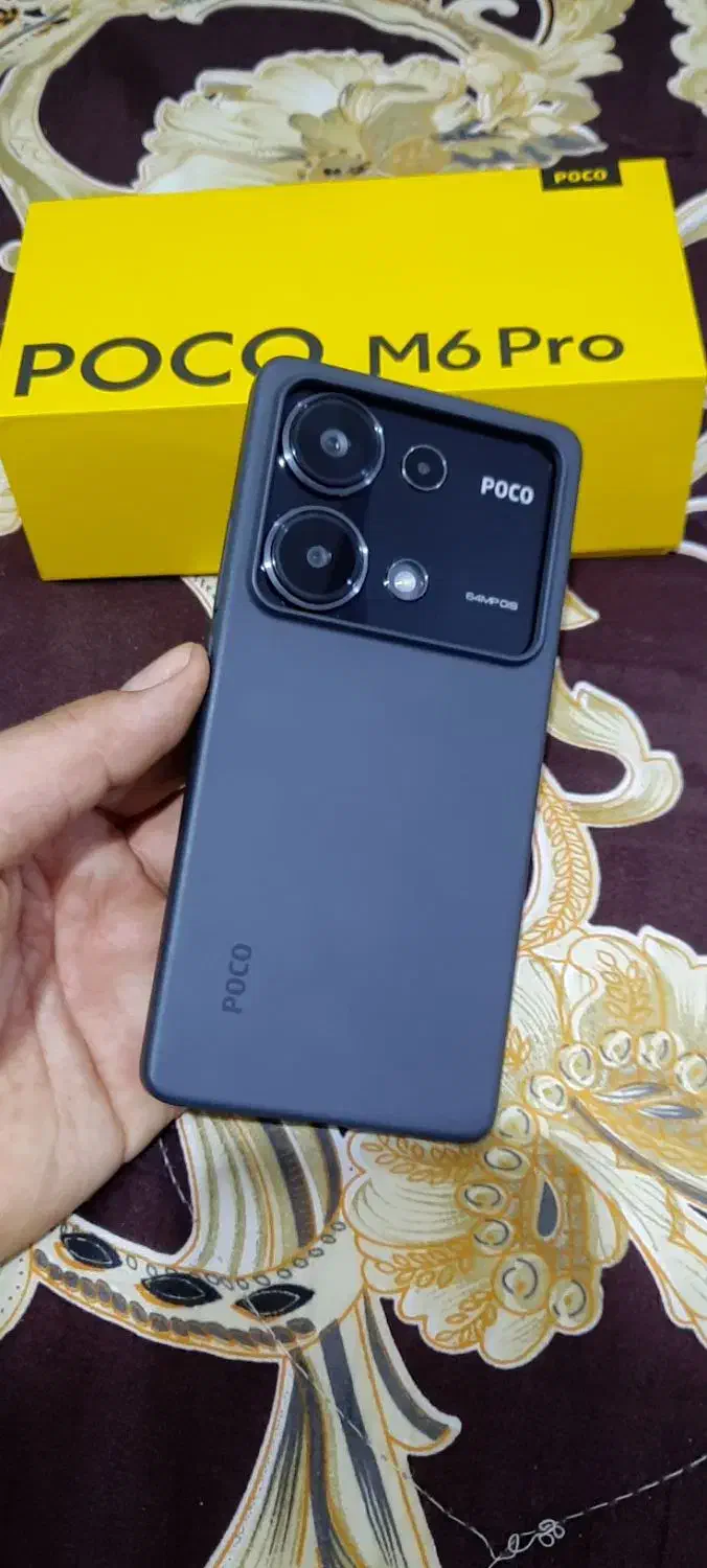 پوکو m6 پرو. ۲۵۶ گیگ|موبایل|اهواز, پردیس دو|دیوار