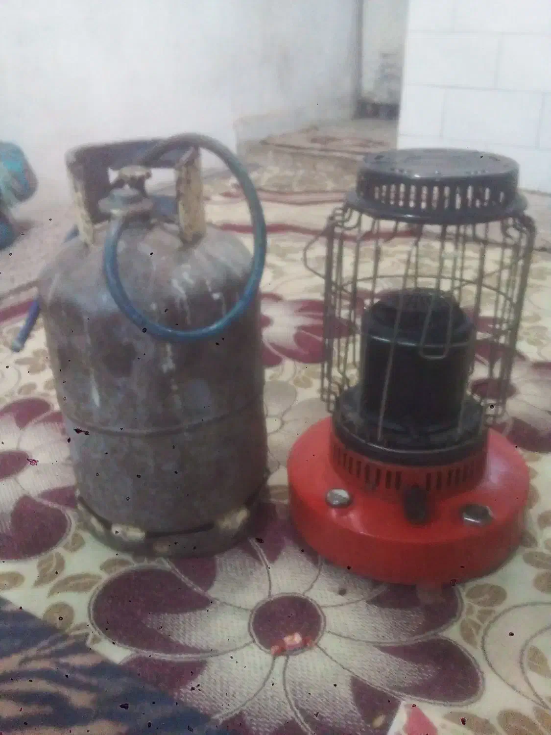 چراغ آترا در حد نو با یک عدد کپسول ب ریگلاتور پرسی|بخاری، هیتر، شومینه|بم, |دیوار