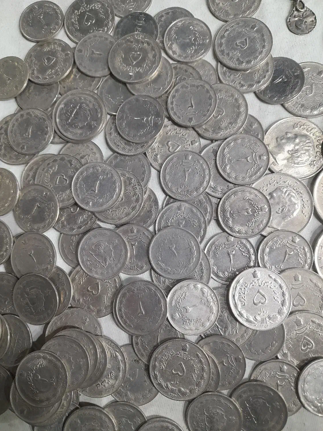 انواع سکه شاهی وجمهوری|کلکسیون سکه، تمبر، اسکناس|ملارد, |دیوار