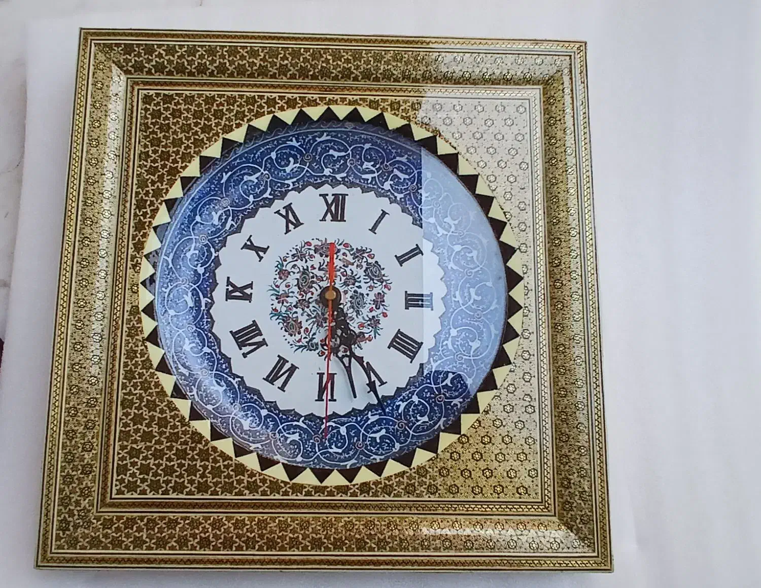 ساعت منبت کاری شده|ساعت دیواری و تزئینی|تهران, پرستار|دیوار