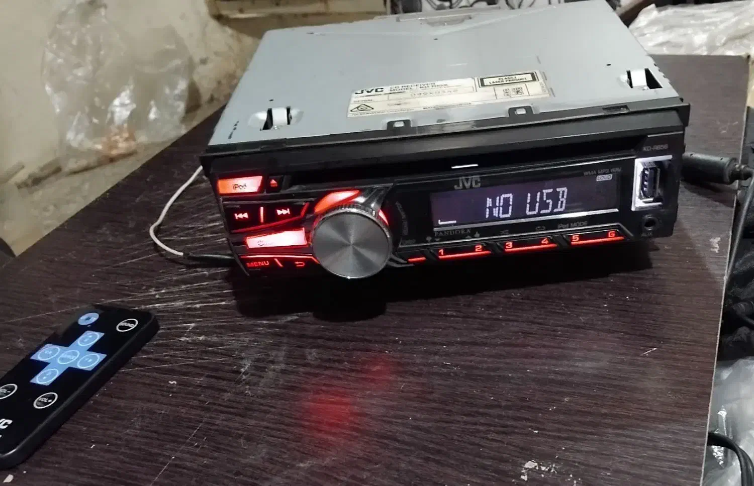 ضبط خودرو جی وی سی بلوتوثusb|قطعات یدکی و لوازم جانبی|تهران, جیحون|دیوار