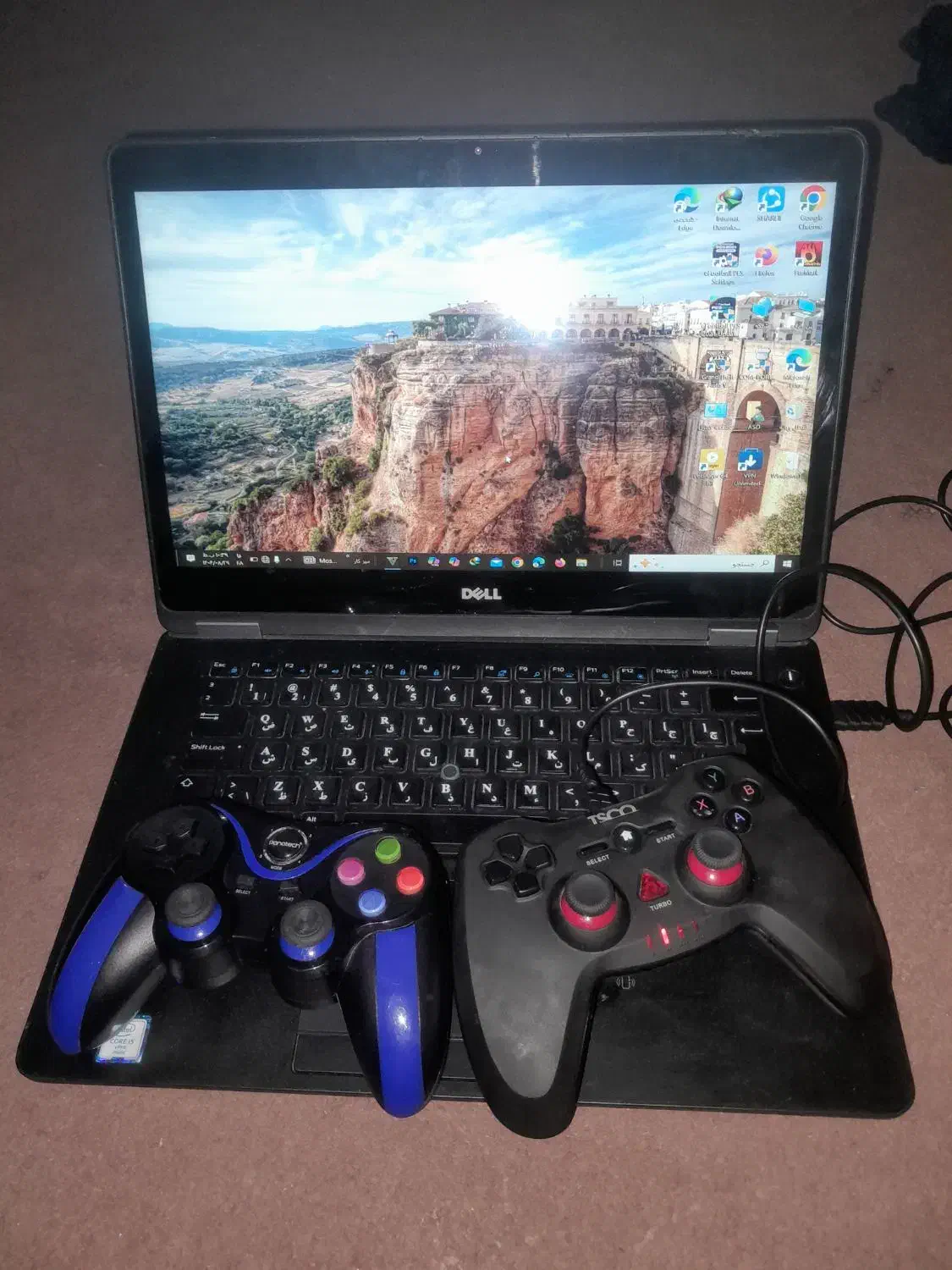 لبتاب Dellگرافیکدار ۱۷اینچ|رایانه همراه|بندر کنگان, |دیوار