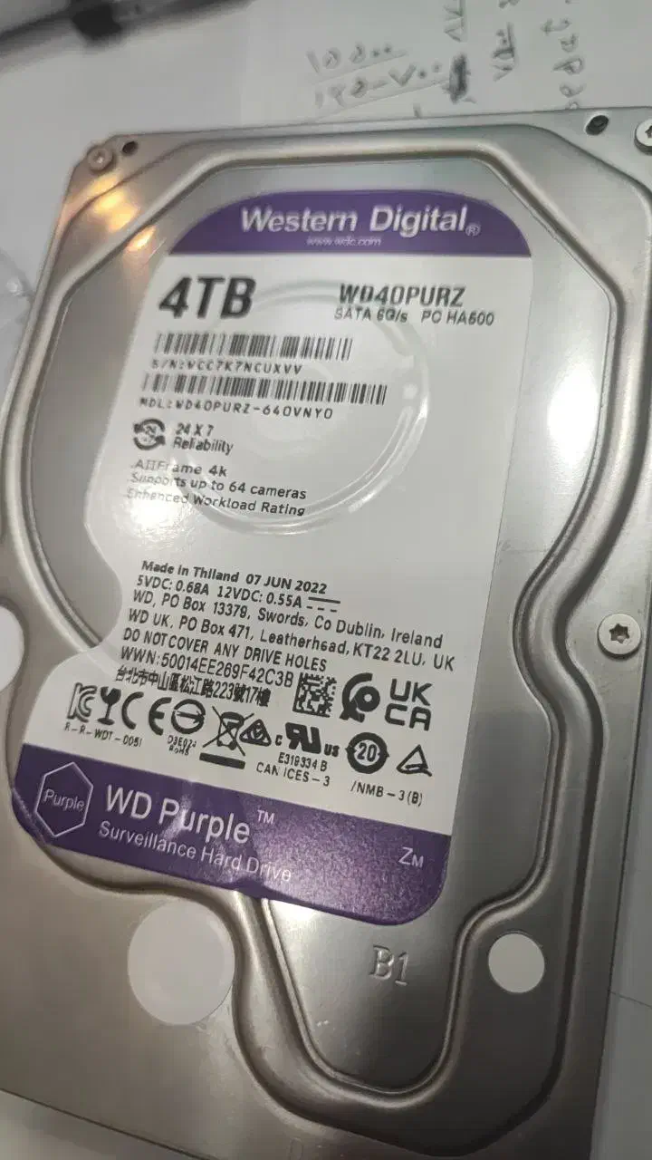 هارد ۴ ترابایت اصلی|قطعات و لوازم جانبی رایانه|بجنورد, |دیوار