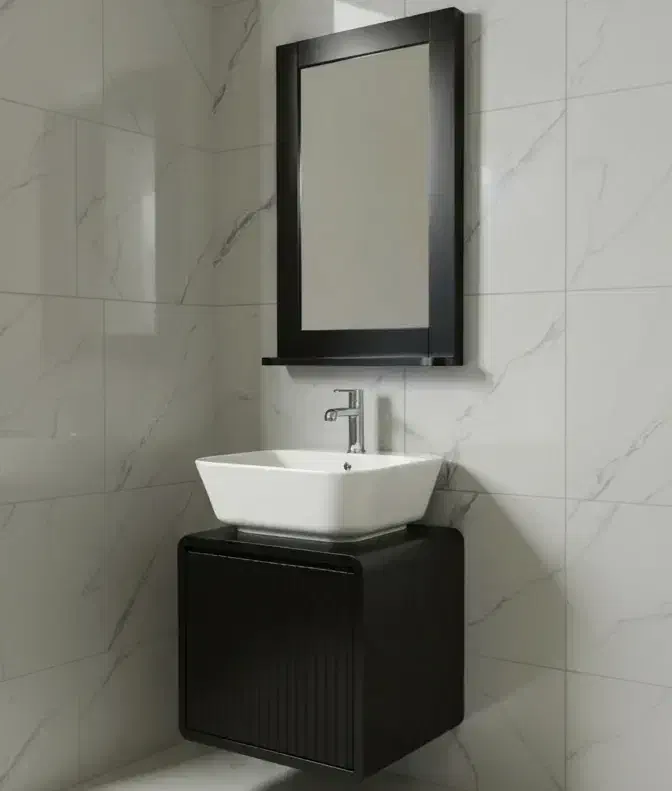 ست کابینت و روشویی مدل F12 به همراه آینه|لوازم سرویس بهداشتی|شهریار, دهشاد بالا|دیوار