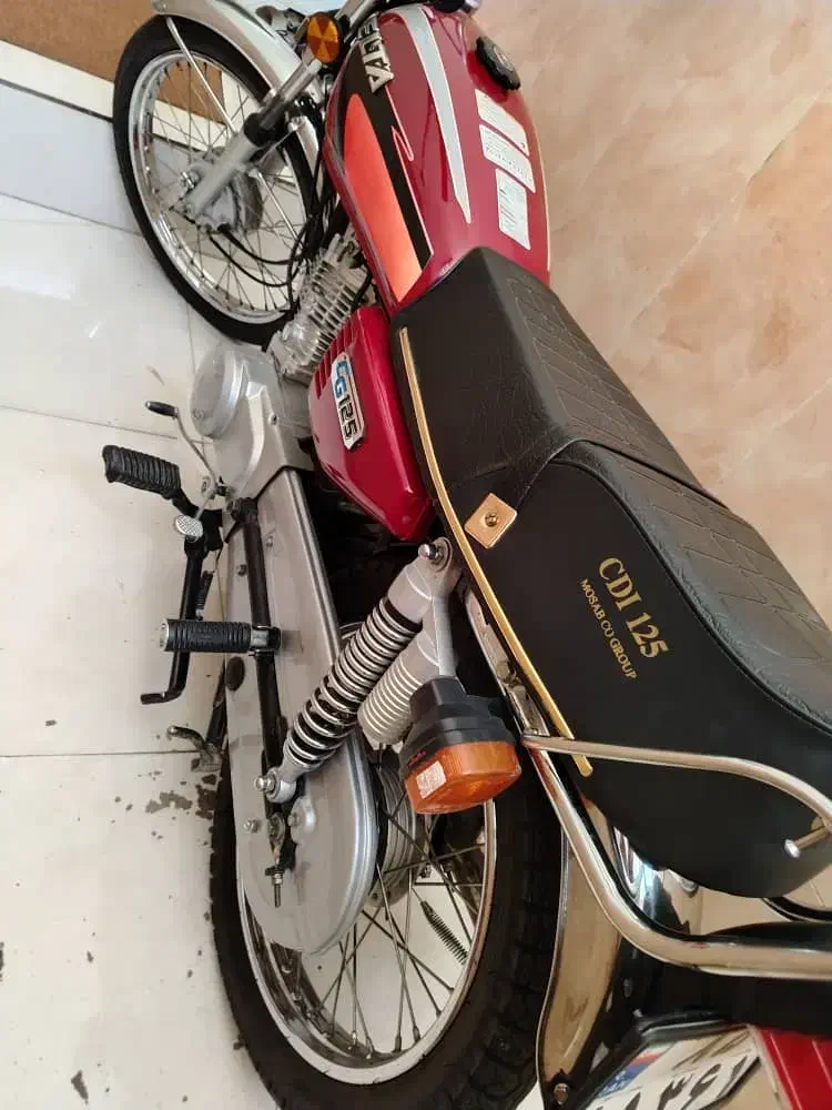 موتورسیکلت ۱۲۵ دلتا مدل ۹۵|موتورسیکلت|مشکین‌دشت, |دیوار