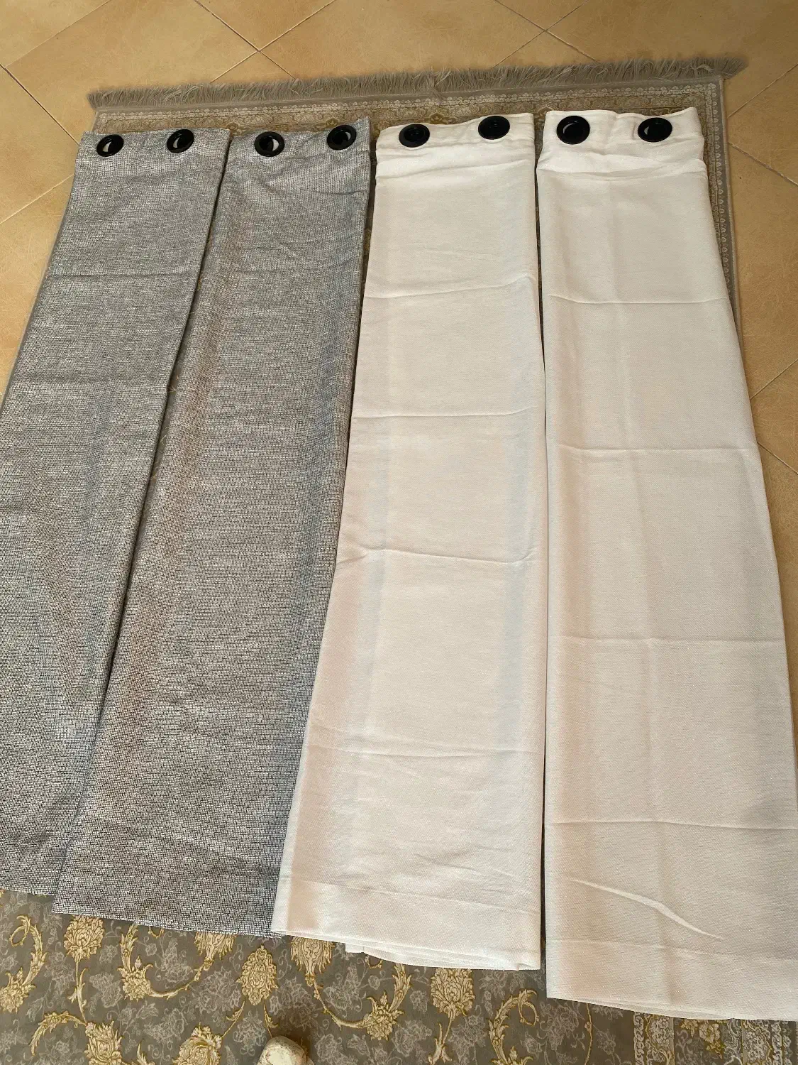 پرده آماده پانچی|پرده، رانر، رومیزی|قرچک, شهرک طلائیه|دیوار