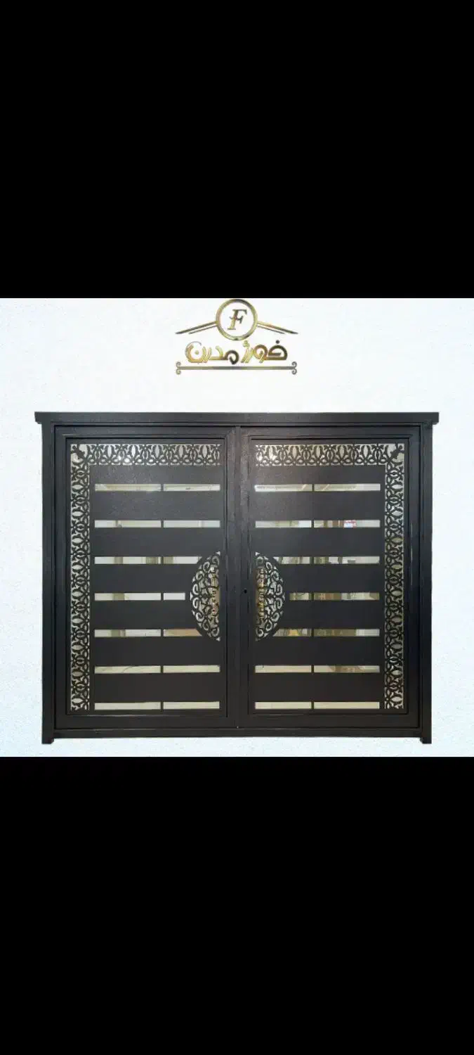 فروش انواع درب های فلزی حیاطی و پارکینگی|مصالح و تجهیزات ساختمان|فومن, |دیوار