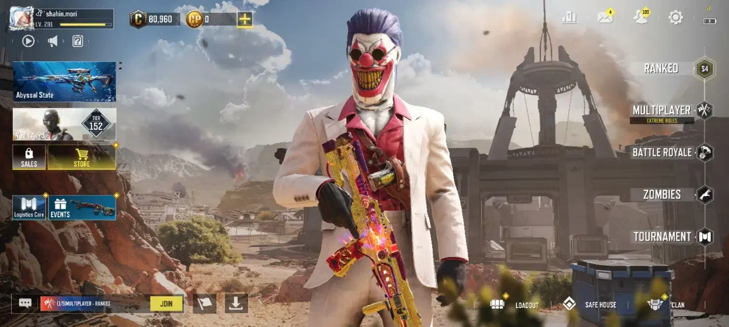 اکانت گاد کالاف|کنسول، بازی ویدئویی و آنلاین|اصفهان, امیرعرب|دیوار