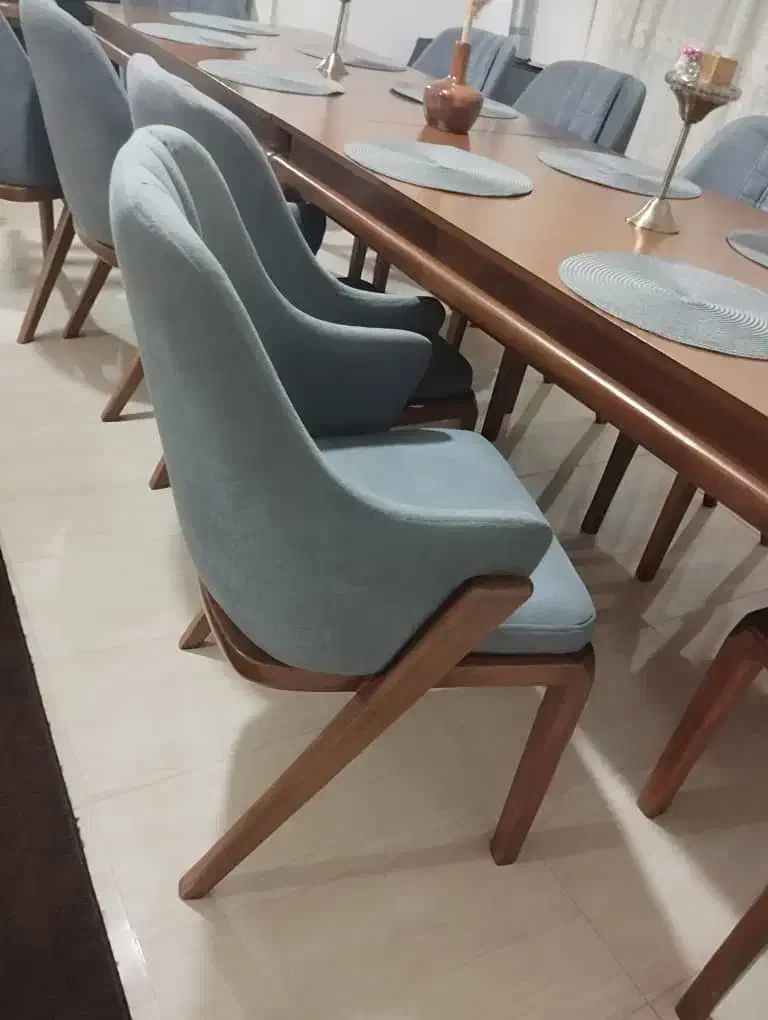 میز نهار خوری ۱۰ نفره (۵+۵)|میز و صندلی غذاخوری|لاهیجان, گلستان|دیوار