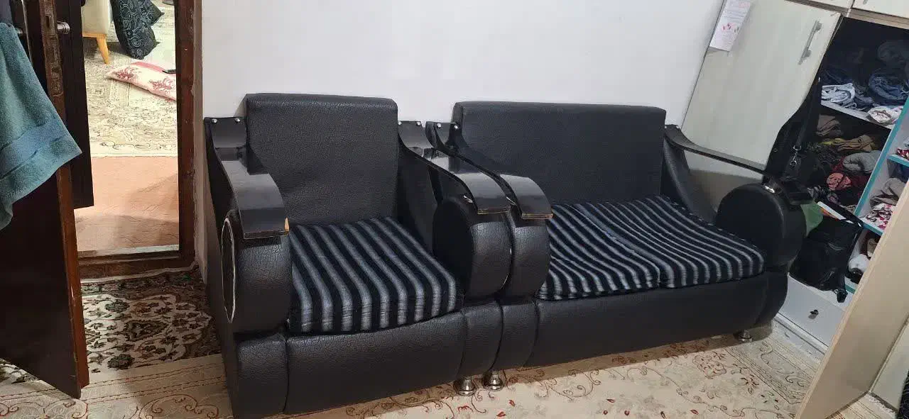 مبل۷ نفره|مبلمان خانگی و میز عسلی|قائم‌شهر, |دیوار