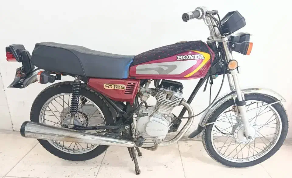 فروش موتورسیکلت۱۲۵ تک پرمدل۸۷پلاک عادی مدارک تکمیل|موتورسیکلت|چاه ورز, |دیوار