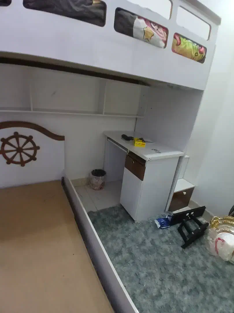 تخت خواب دو طبقه|تخت و سرویس خواب|اهواز, فدک|دیوار