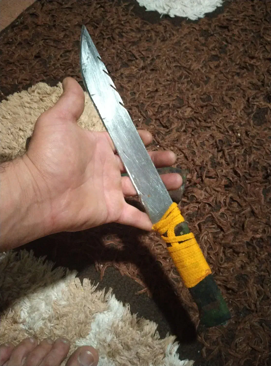 چاقو دست ساز|کلکسیون اشیاء عتیقه|صفادشت, |دیوار