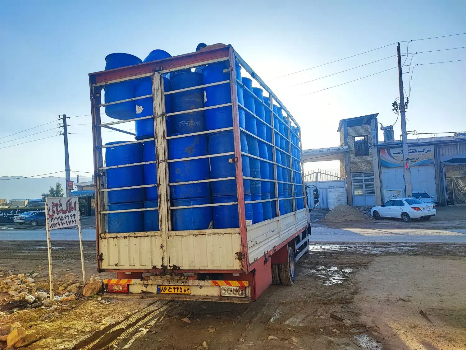 بشکه پلاستیکی و فلزی 220لیتری الوار تخته دوسه|عمدهفروشی|جم, |دیوار