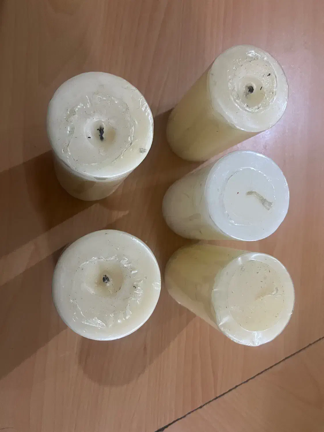 دو سایز شمع ساده و تزئینی|صنایع دستی و سایر لوازم تزئینی|تهران, شهرک هما|دیوار