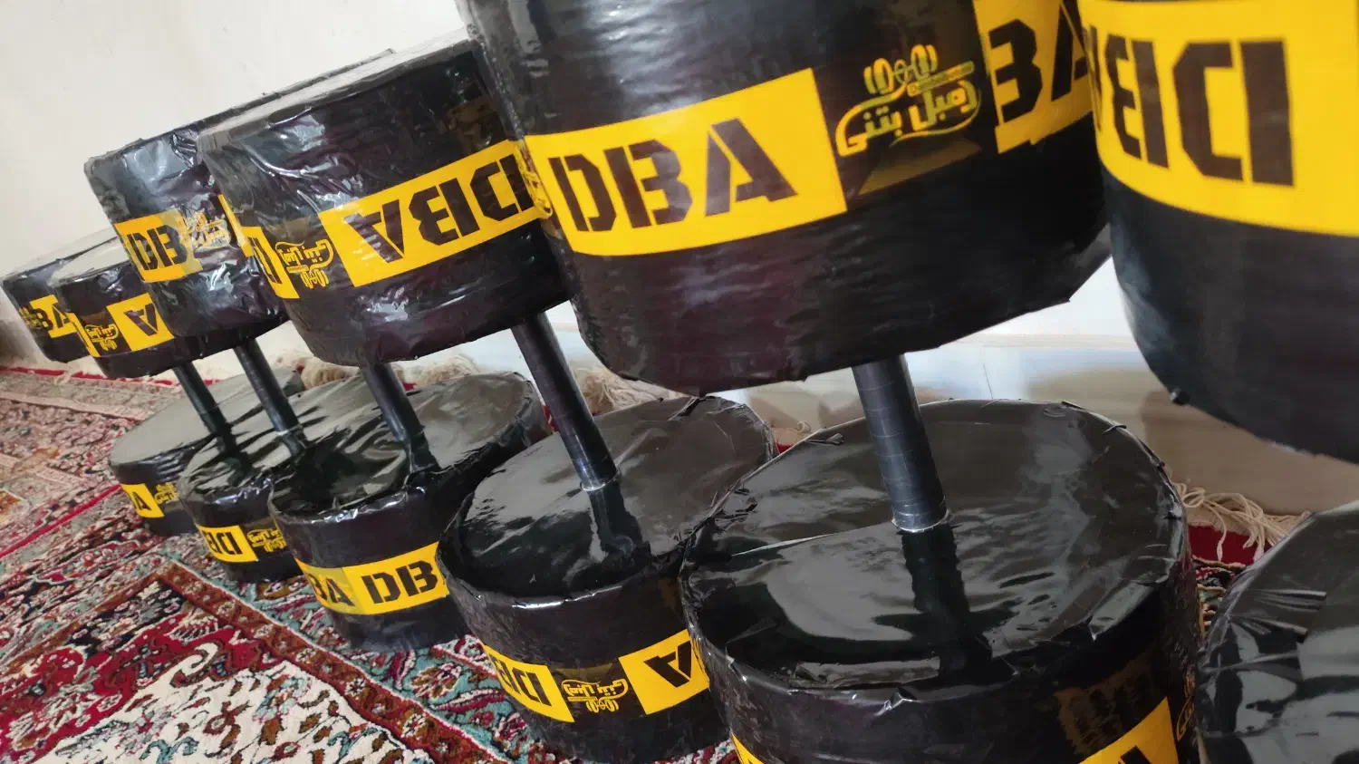 دمبل بتنی کاملا نو و تمیز و با کیفیت|تجهیزات ورزشی|خرم‌آباد, |دیوار