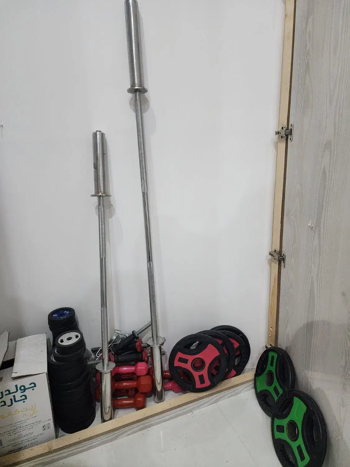 دمبل و هالتر با تجهیزات|تجهیزات ورزشی|بوشهر, |دیوار