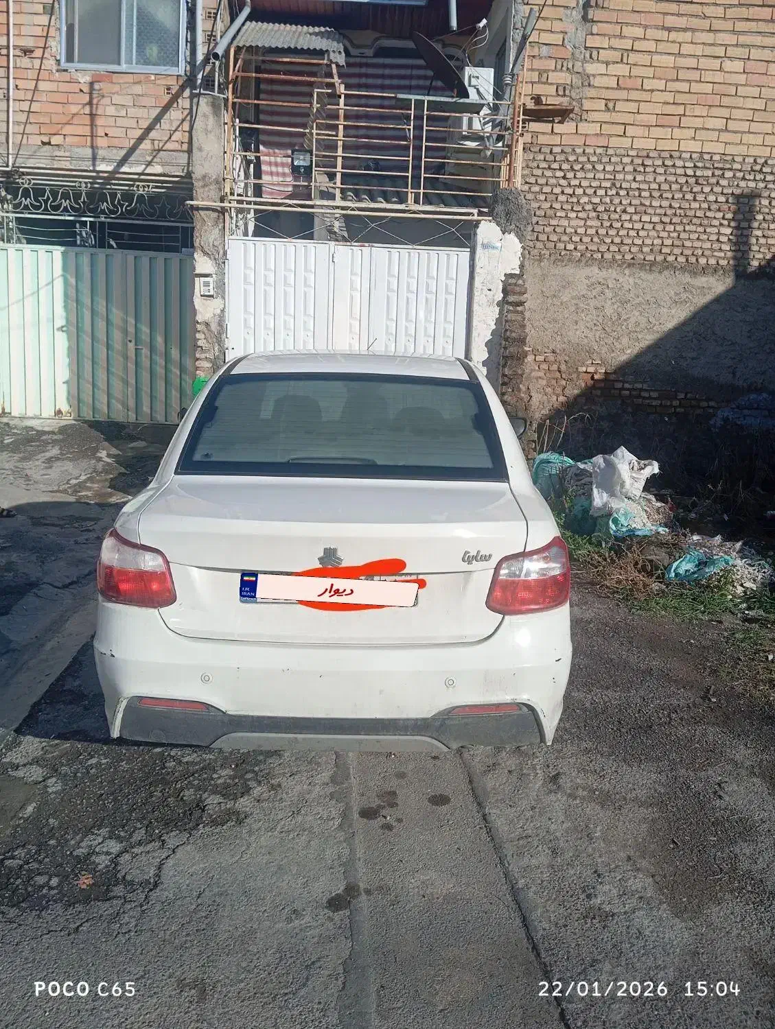 ساینا1401sسفید بی رنگ|خودرو سواری و وانت|گرگان, |دیوار