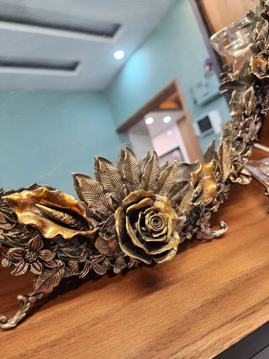 آینه و شمعدان نقره ۹۲۵ دست ساز برند طلاسازان|کلکسیون اشیاء عتیقه|تهران, شهرک امید|دیوار