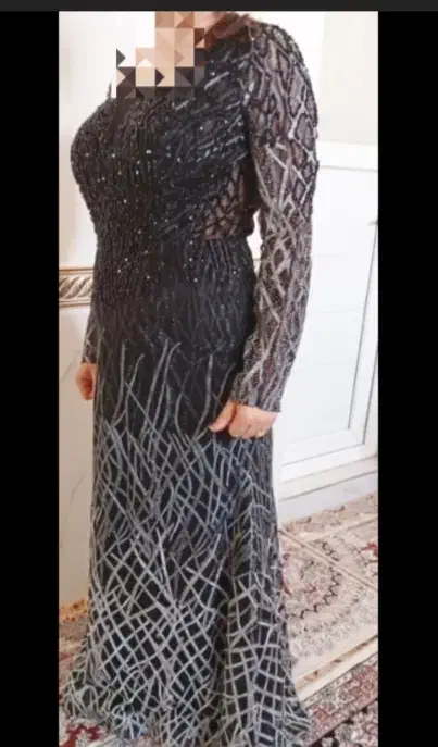 لباس مجلسی کارشده شیک|لباس|مشگین شهر, |دیوار