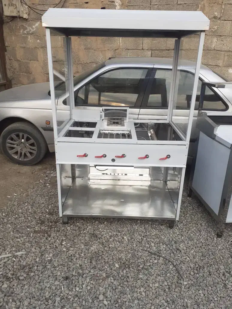 کباب پز،ذغالی دیگ آش حلیم سینک،ترولی،میزپتشور،گاز|کافیشاپ و رستوران|اهواز, شهرک رزمندگان|دیوار