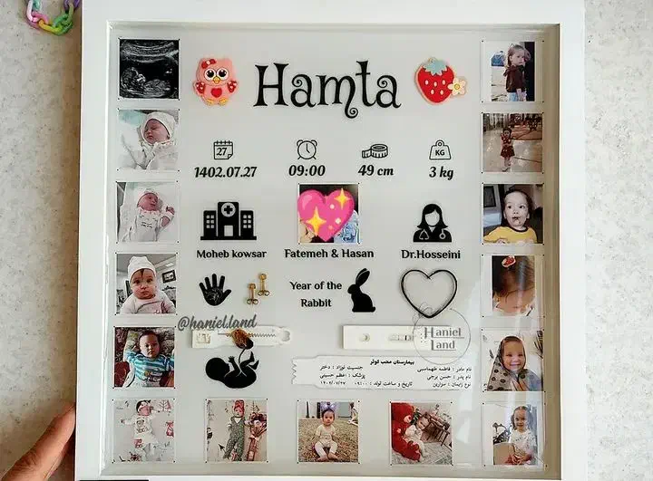 تابلو نوزاد رزینی|صنایع دستی و سایر لوازم تزئینی|قروه, |دیوار