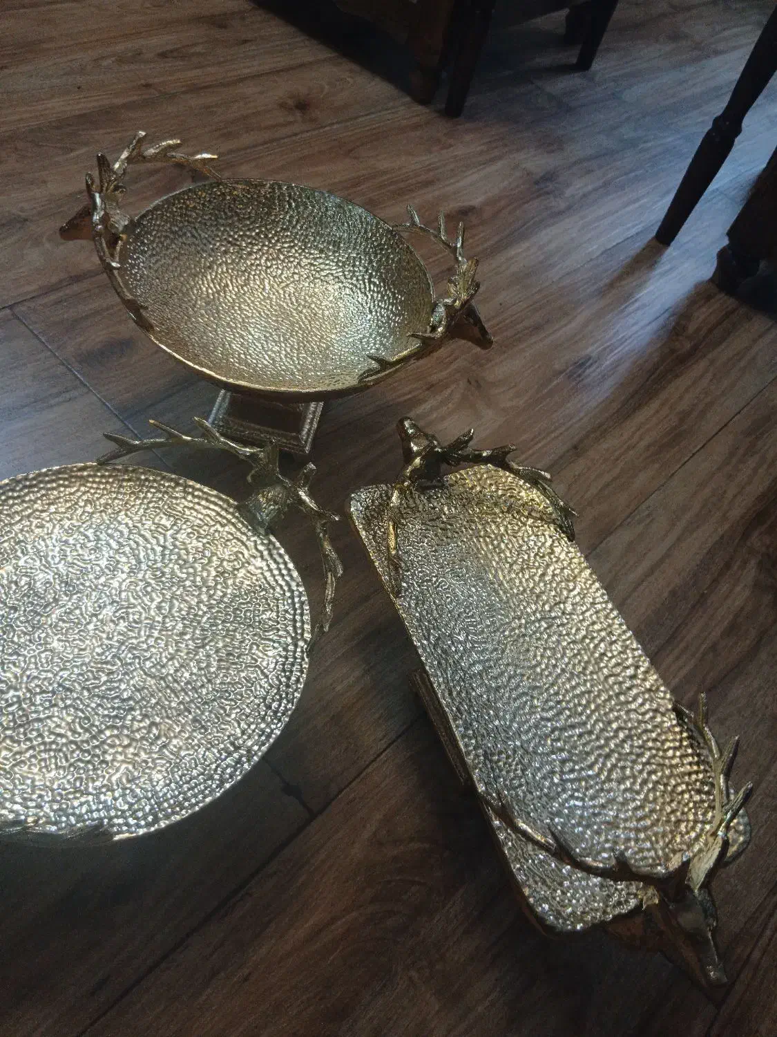 سرویس گوزن فلزی ابکاری|کلکسیون اشیاء عتیقه|سبزوار, کاشفی شمالی (دادگستری)|دیوار