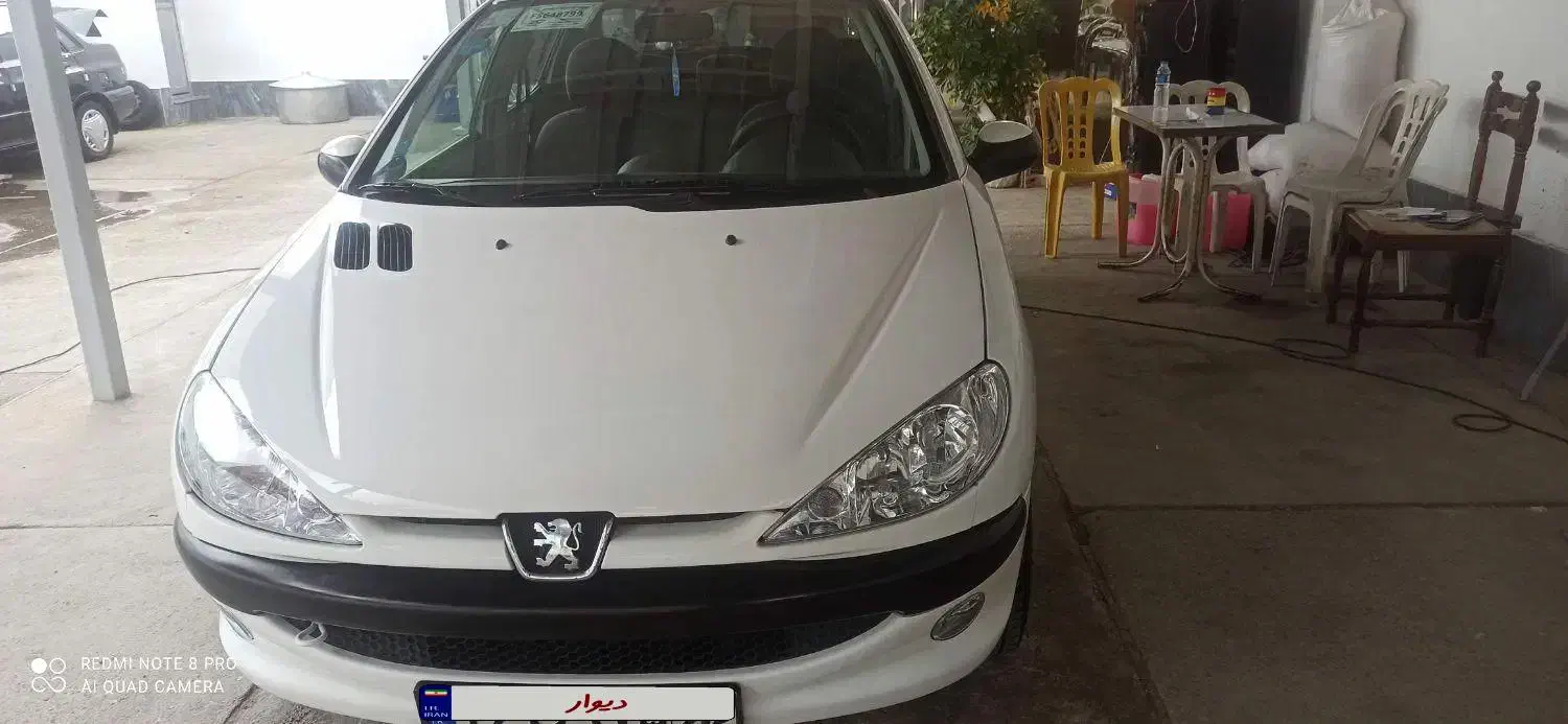 پژو 206 SD V8بیرنگ ،زیر خاکی مدل ۱۳۹۰|خودرو سواری و وانت|رشت, استقامت ۱|دیوار