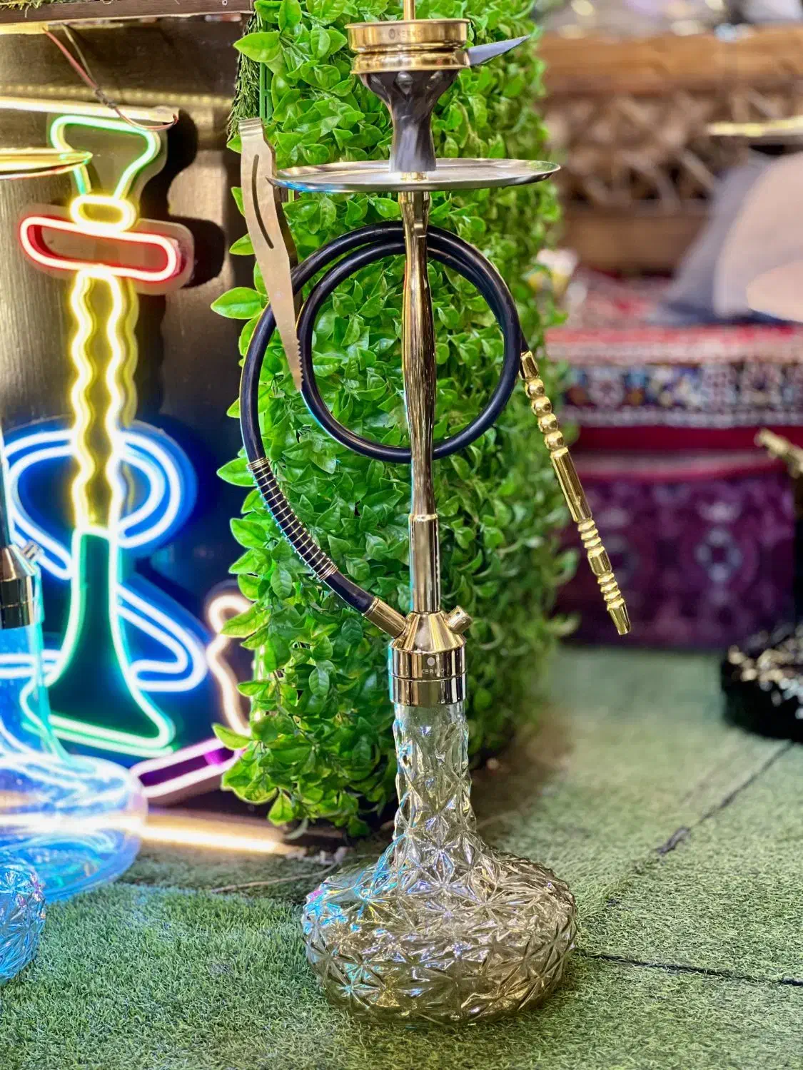 قلیان کرنو برنج اصلی|کلکسیون و سرگرمی|خرمآباد, |دیوار