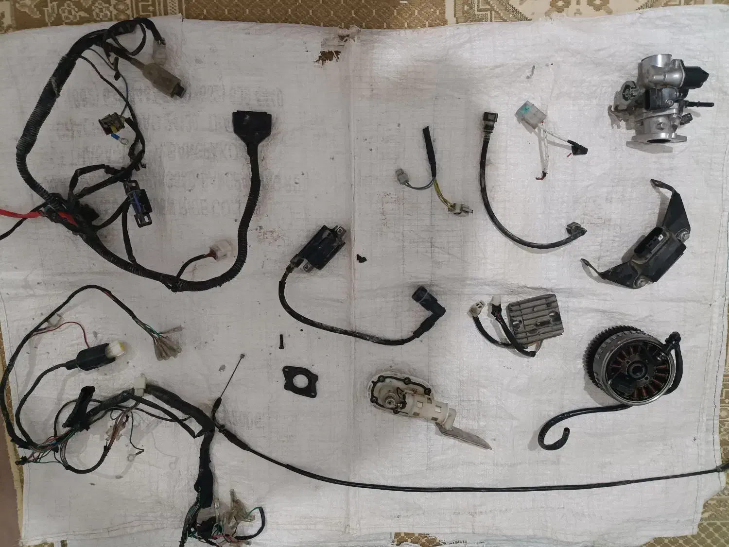 لوازم انژکتور هندا ۲۰۰|قطعات یدکی و لوازم جانبی|شیروان (خراسان), |دیوار