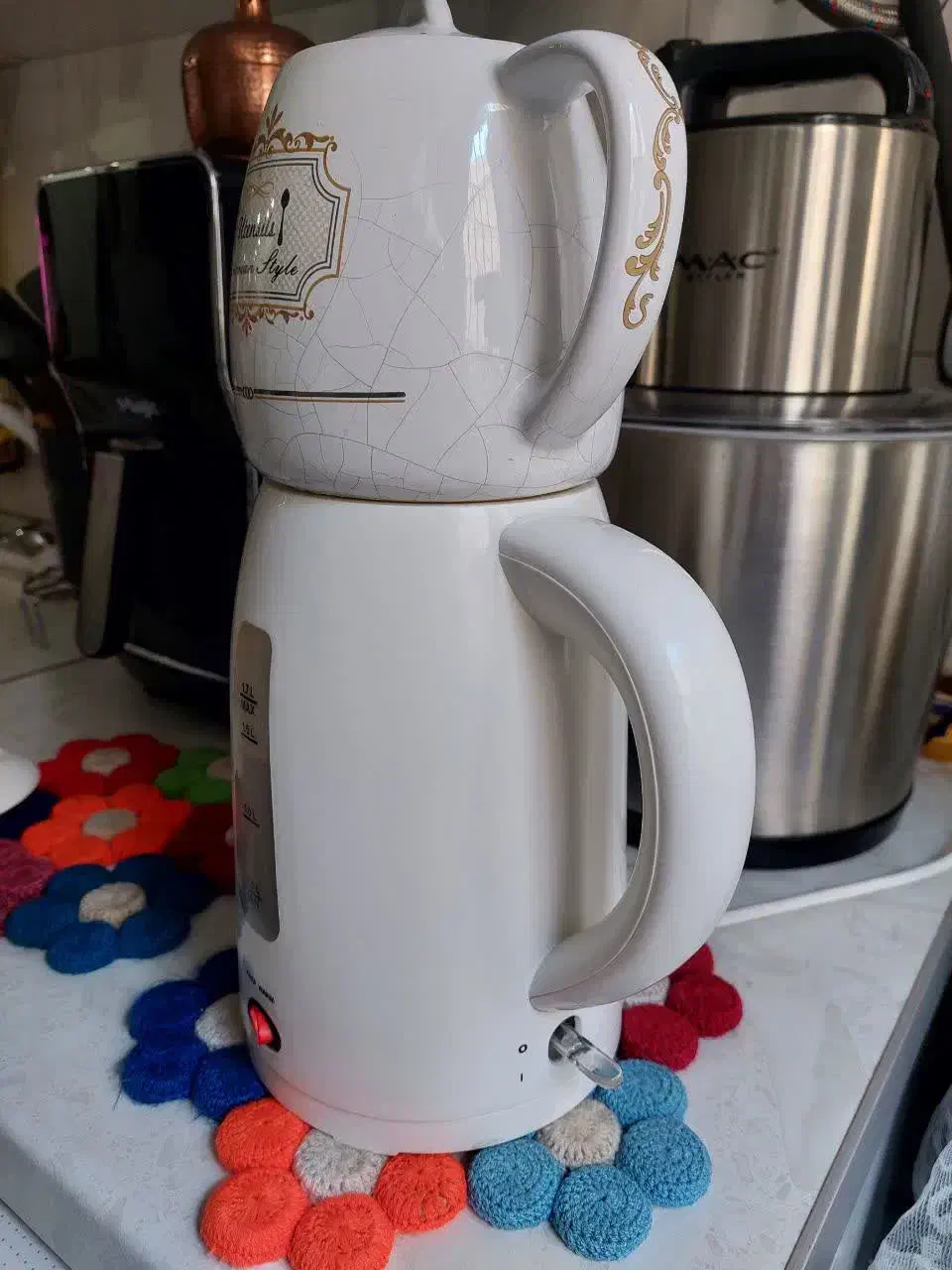 چای ساز سیماران. سالم و مشابه نو با قوری|سماور، چایساز، قهوهساز|تهران, نیلوفر|دیوار