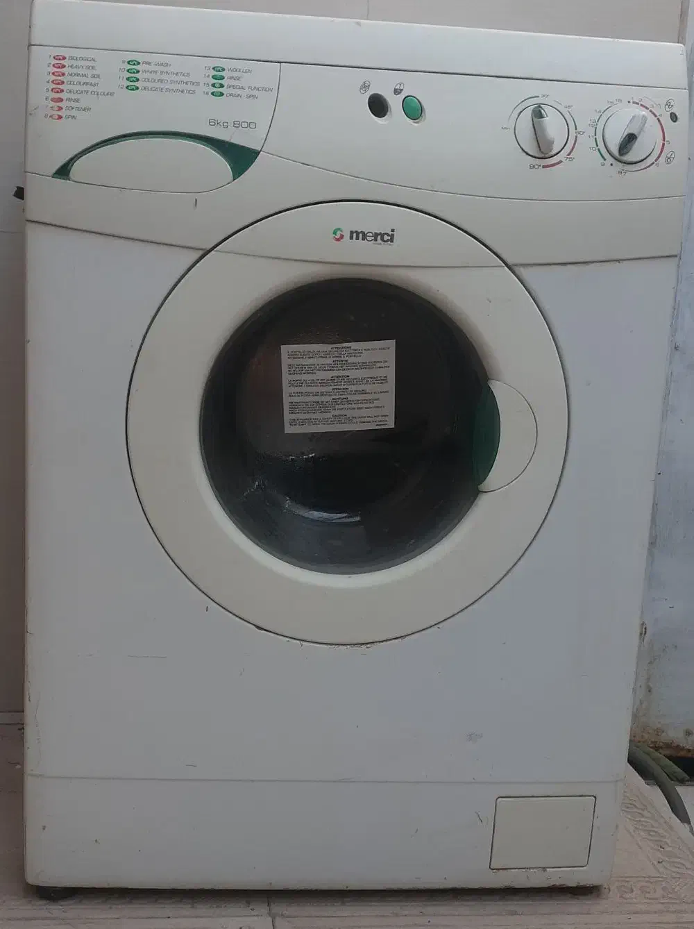 لباسشویی اتوماتیک۶کیلو|ماشین لباسشویی و خشککن لباس|اسفرورین, |دیوار