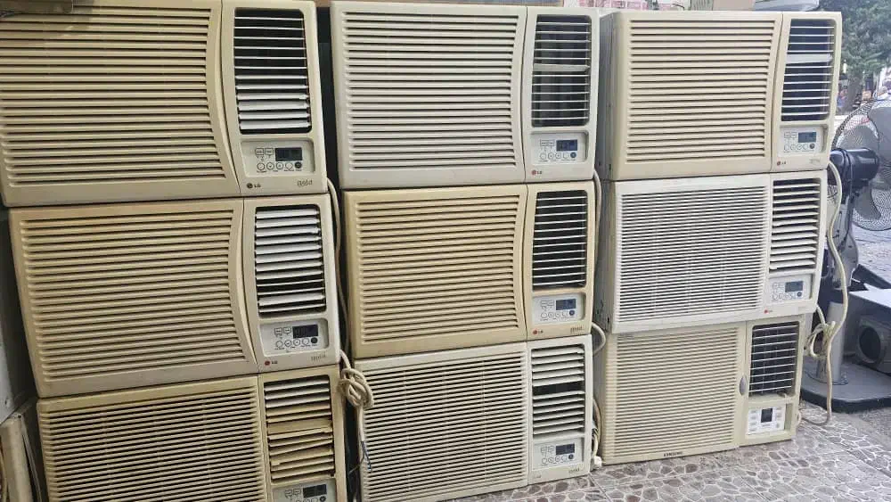 خرید و فروش کولر پنحره ای و اسپیلت غیره سالم سوخته|کولر گازی و فن‌کوئل|رشت, خواهر امام|دیوار