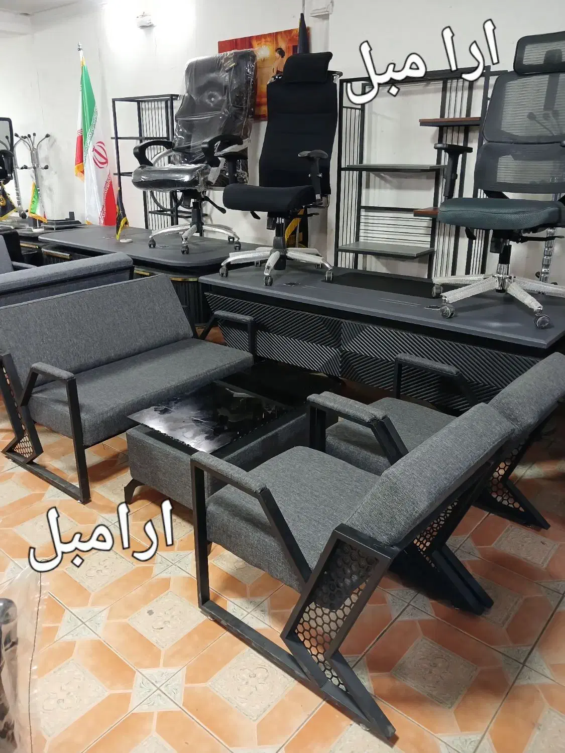 صندلی مدیریت مبلمان‌ دفتری اداری تنوع بالا|مبلمان اداری|تهران, یافت‌آباد|دیوار