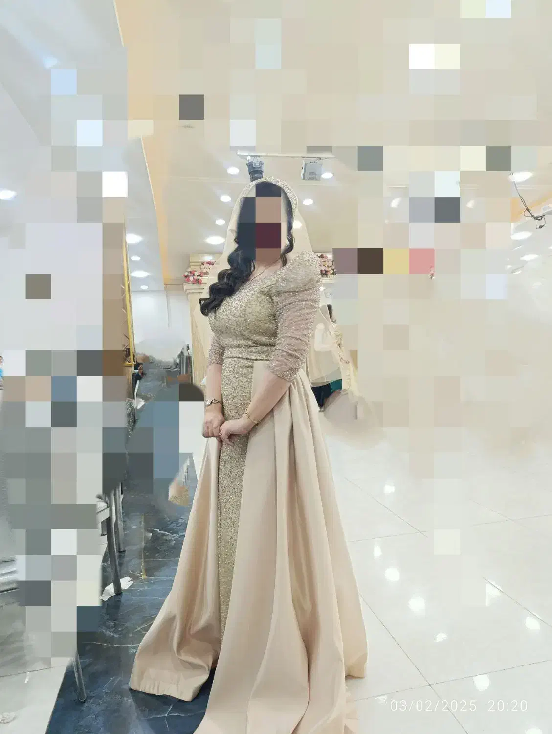 لباس مجلسی پوشیده سایز ۳۸-۴۰|لباس|هشتگرد, شهرک بعثت|دیوار