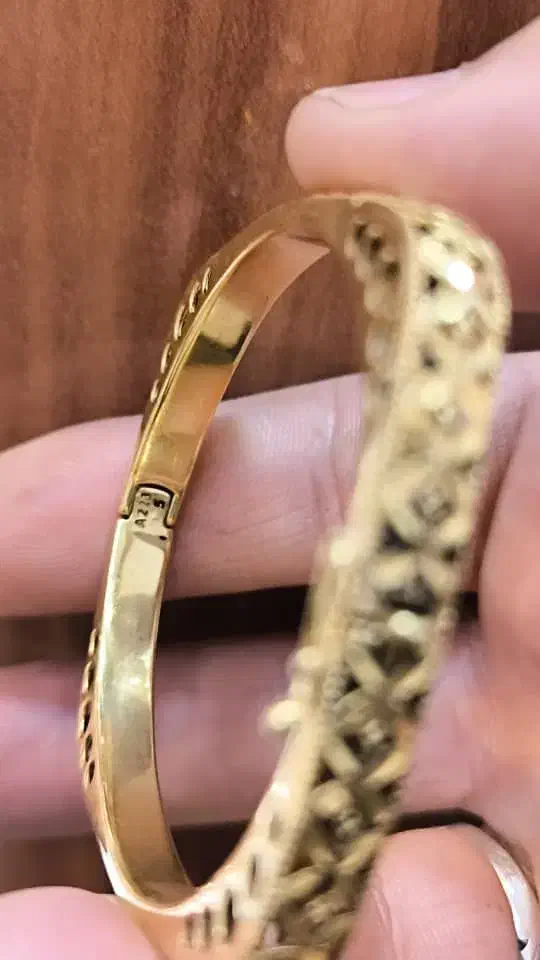 دستبند سیاه قلم نقره عیار ۹۲۵ سایز ۲ـ۳|جواهرات|کرمانشاه, |دیوار