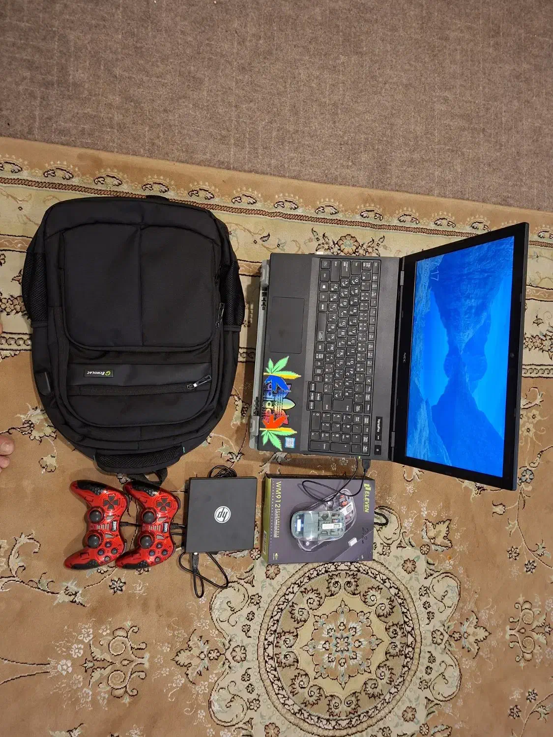 لپتاپ NEC ژاپن نسل ۸ رم ۱۶ ddr4 با لوازم ۳۲ تومن|رایانه همراه|تهران, خواجه نظام الملک|دیوار