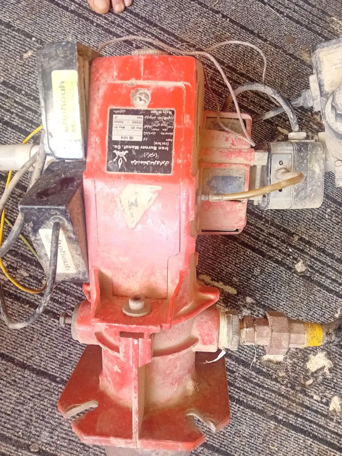 مشعل گازی|آبگرمکن، پکیج، شوفاژ|خلخال, |دیوار